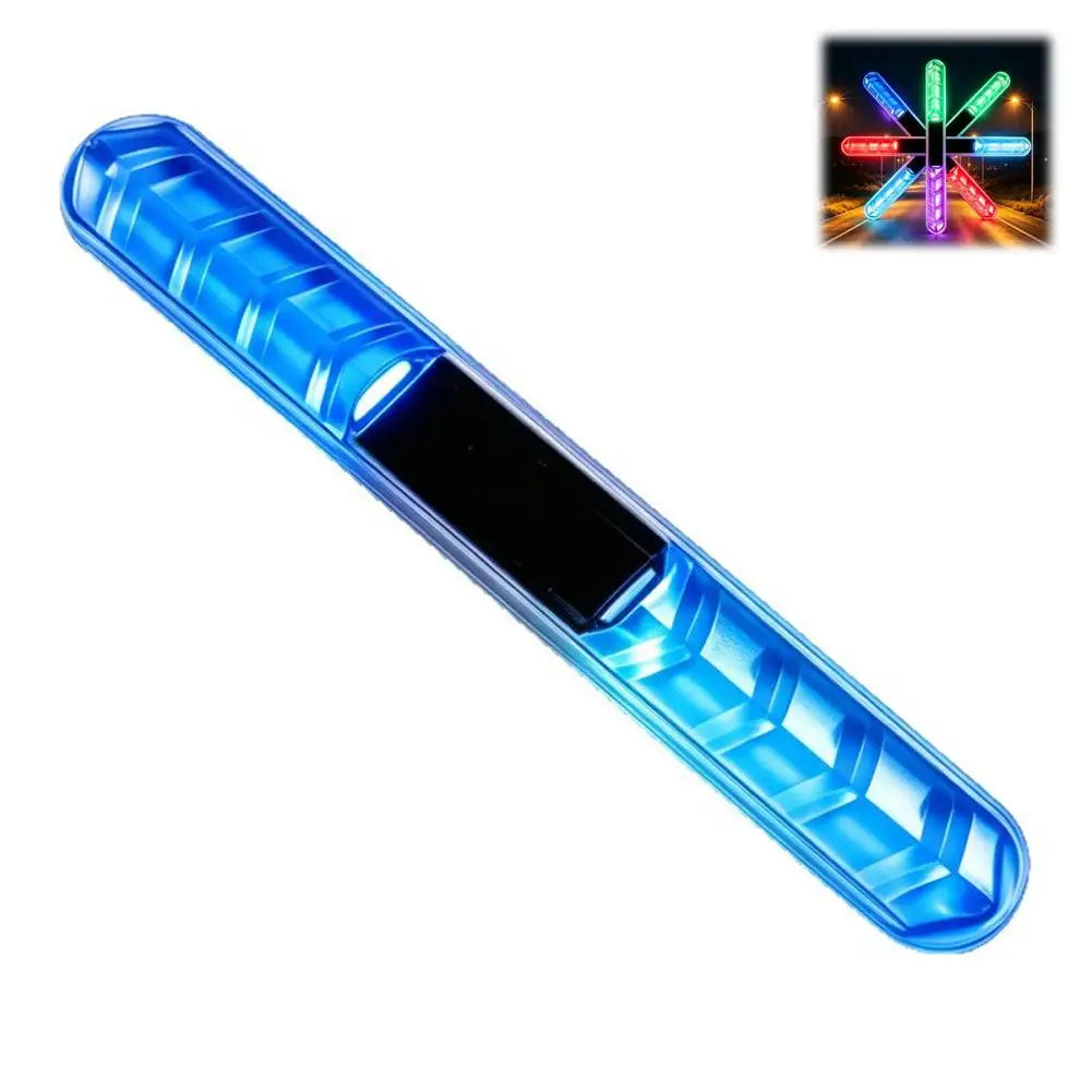 7 Colors Car Welcome Light Multifunctional LED Anti-collision Flashing Door Warning Light Car Atmosphere Light Warning Light