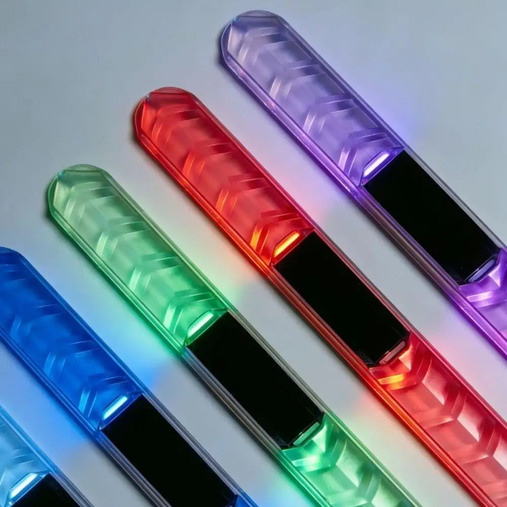 7 Colors Car Welcome Light Multifunctional LED Anti-collision Flashing Door Warning Light Car Atmosphere Light Warning Light